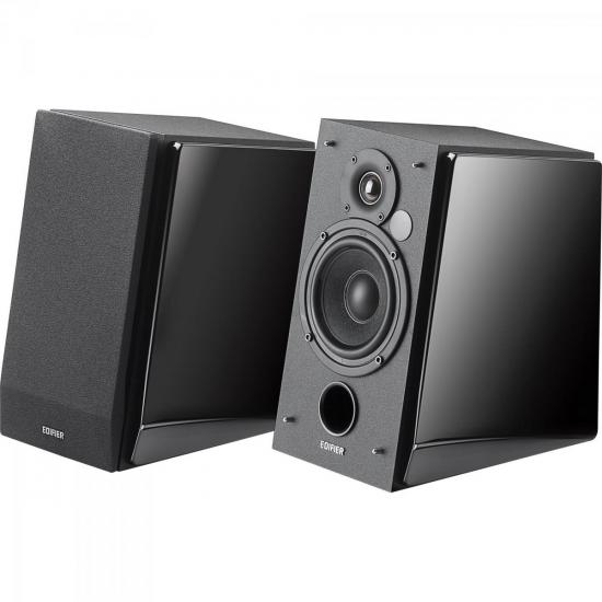Caixa Multimídia 2.0 Bluetooth com Woofer 70W RMS R1800BT Preta EDIFIER por 0,00 à vista no boleto/pix ou parcele em até 1x sem juros. Compre na loja Mundomax!