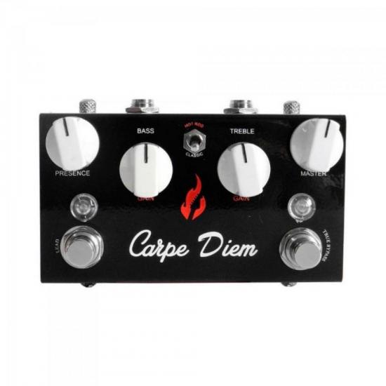Pedal de Efeito Overdrive CARPE DIEM FIRE CUSTOM por 0,00 à vista no boleto/pix ou parcele em até 1x sem juros. Compre na loja Mundomax!