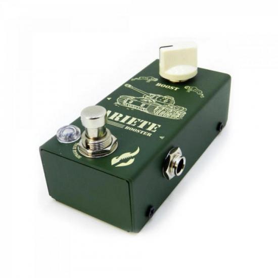 Pedal de Efeitos Booster ARIETE Verde FIRE por 0,00 à vista no boleto/pix ou parcele em até 1x sem juros. Compre na loja Mundomax!