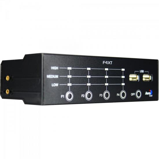 Painel Digital F4XT EN55390 Preto AEROCOOL por 0,00 à vista no boleto/pix ou parcele em até 1x sem juros. Compre na loja Mundomax!