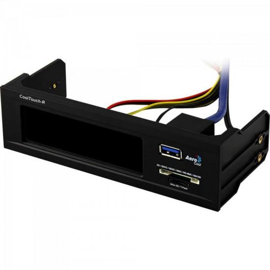 Painel Digital COOLTOUCH-R EN51554 Preto AEROCOOL por 0,00 à vista no boleto/pix ou parcele em até 1x sem juros. Compre na loja Mundomax!