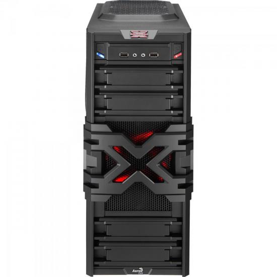 Gabinete Gamer Mid Tower STRIKE X ONE EN58360 Preto AEROCOOL por 0,00 à vista no boleto/pix ou parcele em até 1x sem juros. Compre na loja Mundomax!