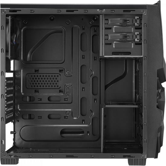 Gabinete Gamer Mid Tower CYCLOPS BLACK EDITION EN52933 Preto AEROCOOL por 244,90 à vista no boleto/pix ou parcele em até 9x sem juros. Compre na loja Mundomax!