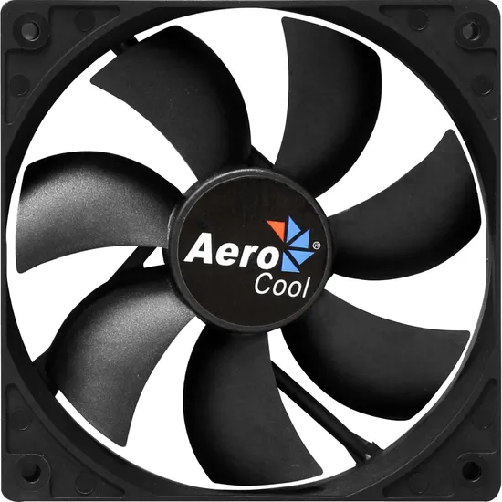Cooler Fan 12cm DARK FORCE EN51332 Preto AEROCOOL (59789)