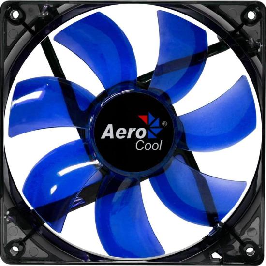 Cooler Fan 12cm BLUE LED EN51394 Azul AEROCOOL por 33,66 à vista no boleto/pix ou parcele em até 1x sem juros. Compre na loja Aerocool!