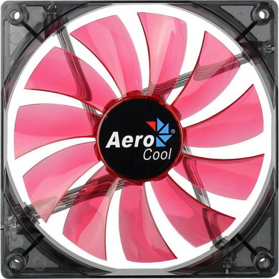 Cooler Fan 14cm RED LED EN51370 Vermelho AEROCOOL (59794)