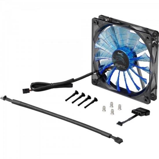 Cooler Fan 12cm SHARK BLUE EDITION LED EN55420 Azul AEROCOOL por 55,90 à vista no boleto/pix ou parcele em até 2x sem juros. Compre na loja Mundomax!