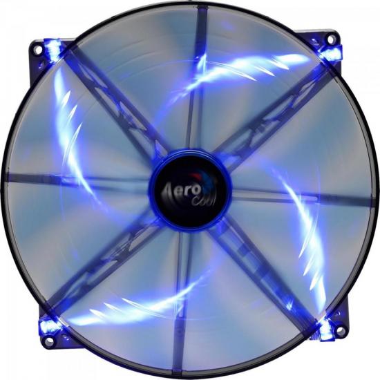 Cooler Fan 20cm SILENT MASTER LED EN55642 Azul AEROCOOL por 0,00 à vista no boleto/pix ou parcele em até 1x sem juros. Compre na loja Mundomax!