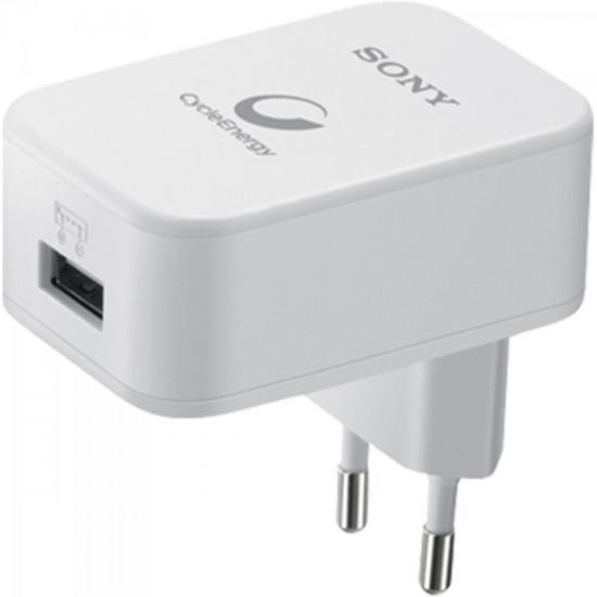 Carregador USB 2,1A CP-AD2 Branco SONY por 0,00 à vista no boleto/pix ou parcele em até 1x sem juros. Compre na loja Mundomax!