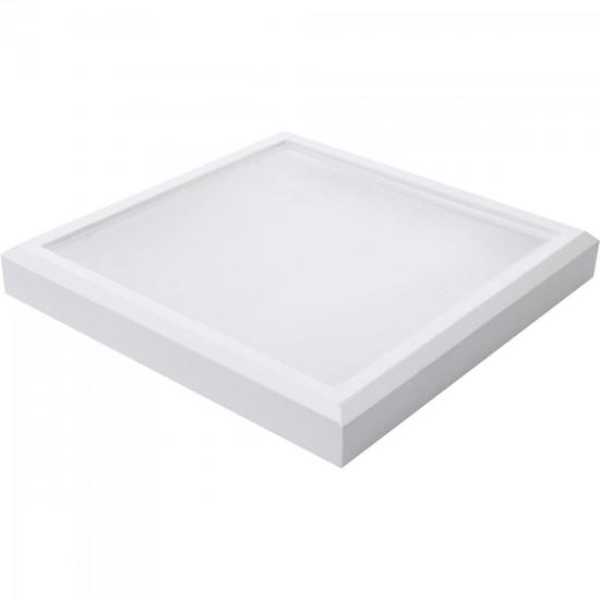 Plafon LED 25W 3L Bivolt 6000K LED LINE Branco RCG por 0,00 à vista no boleto/pix ou parcele em até 1x sem juros. Compre na loja Mundomax!