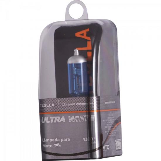 Lâmpada Halógena para Farol de Moto 35/35W H4UB Ultra Branca TESLLA por 0,00 à vista no boleto/pix ou parcele em até 1x sem juros. Compre na loja Mundomax!