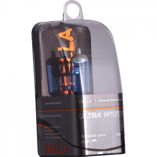 Lâmpada Halógena para Farol de Moto 35/35W H4UB Ultra Branca TESLLA por 0,00 à vista no boleto/pix ou parcele em até 1x sem juros. Compre na loja Mundomax!