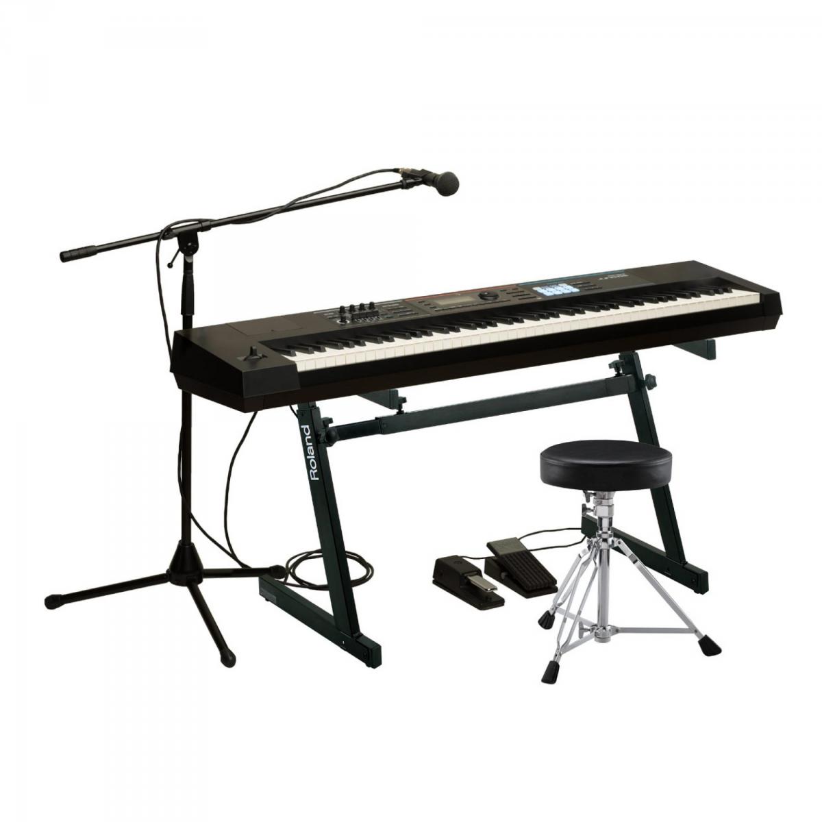 Teclado Sintetizador ROLAND JUNO-DS88 Preto - Mundomax