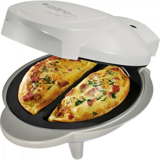 Omeleteira 800W 127V +EGG OML100 Branca CADENCE por 0,00 à vista no boleto/pix ou parcele em até 1x sem juros. Compre na loja Mundomax!