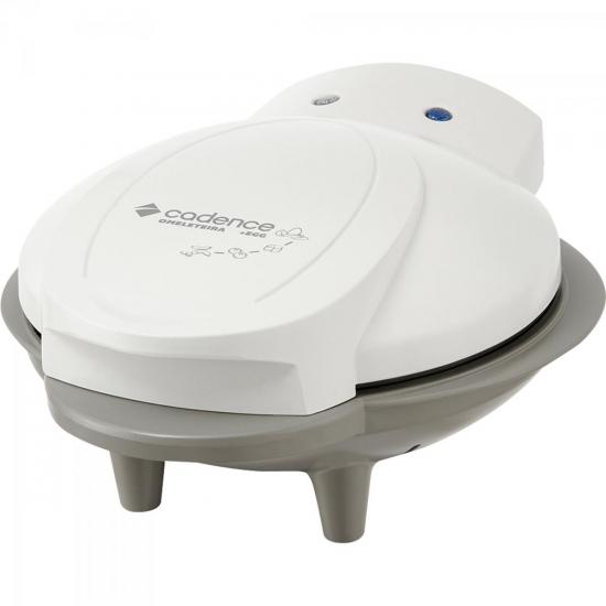 Omeleteira 800W 220V +EGG OML100 Branca CADENCE por 0,00 à vista no boleto/pix ou parcele em até 1x sem juros. Compre na loja Mundomax!