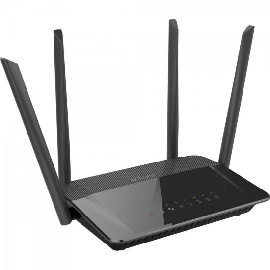 Roteador Wireless 1200Mbps DIR-822-A1 Preto D-LINK por 0,00 à vista no boleto/pix ou parcele em até 1x sem juros. Compre na loja Mundomax!