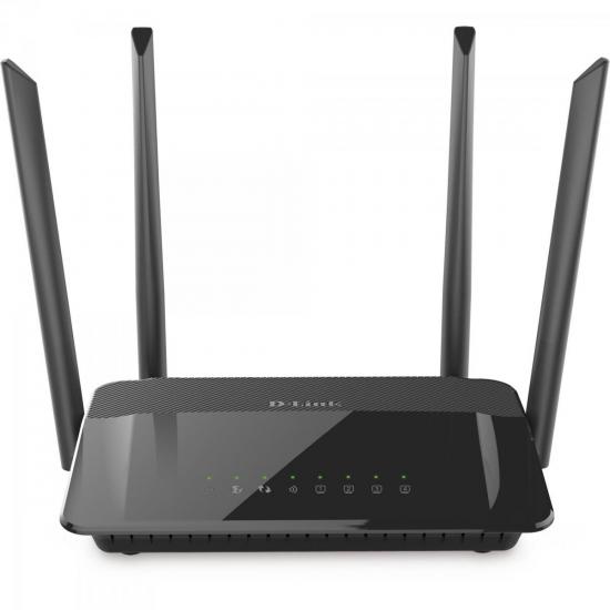 Roteador Wireless 1200Mbps DIR-822-A1 Preto D-LINK por 0,00 à vista no boleto/pix ou parcele em até 1x sem juros. Compre na loja Mundomax!