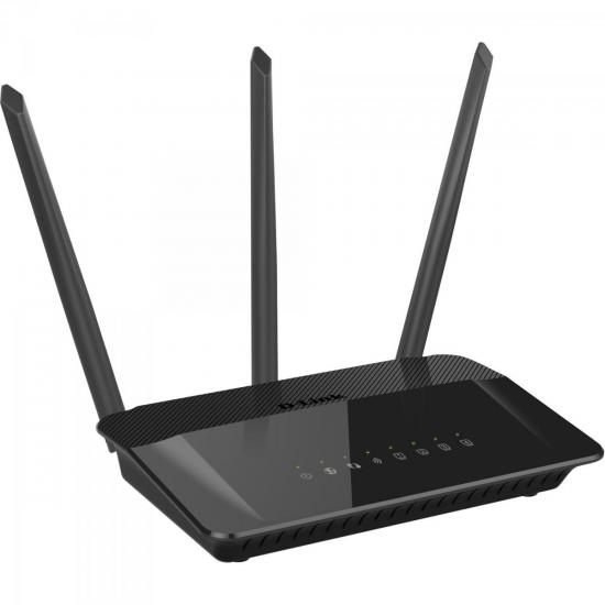 Roteador Wireless 1750Mbps DIR-859-A1 Preto D-LINK por 0,00 à vista no boleto/pix ou parcele em até 1x sem juros. Compre na loja Mundomax!
