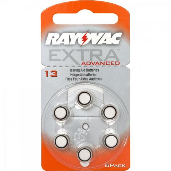 Pilha Auditiva 13 1,4V EXTRA ADVANCED RAYOVAC (60004)