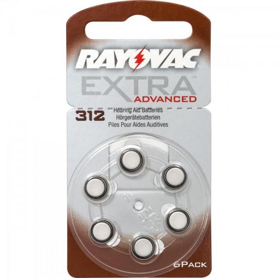 Pilha Auditiva 312 1,4V EXTRA ADVANCED RAYOVAC (60005)