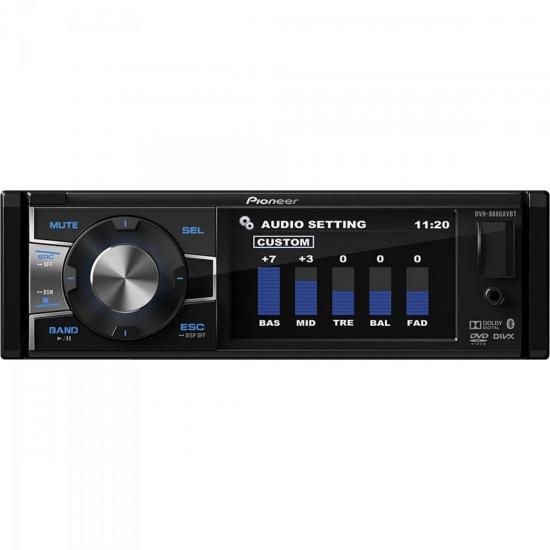 Auto Rádio CD/DVD/USB/AM/FM/Bluetooth DVH-8880AVBT PIONEER por 0,00 à vista no boleto/pix ou parcele em até 1x sem juros. Compre na loja Mundomax!