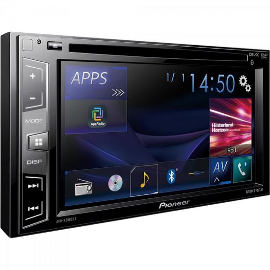 Auto Rádio CD/DVD/USB/AM/FM/Bluetooth AVH-X2880BT Preto PIONEER por 0,00 à vista no boleto/pix ou parcele em até 1x sem juros. Compre na loja Mundomax!