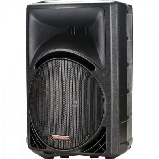 Caixa Acústica Ativa 15\" 300W RMS USB/SD/FM/Bluetooth HBT-15300 Preta por 0,00 à vista no boleto/pix ou parcele em até 1x sem juros. Compre na loja Mundomax!