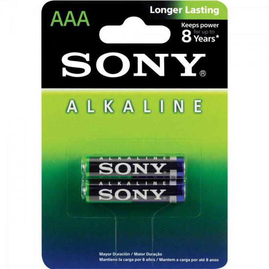 Pilha Alcalina AAA AM4L-B2D SONY por 0,00 à vista no boleto/pix ou parcele em até 1x sem juros. Compre na loja Mundomax!