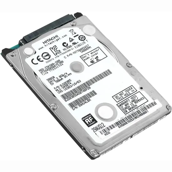 HD Para Notebook 2,5\" 500GB SATA III 5400 RPM Z5K500 Metálico HITACHI (60147)