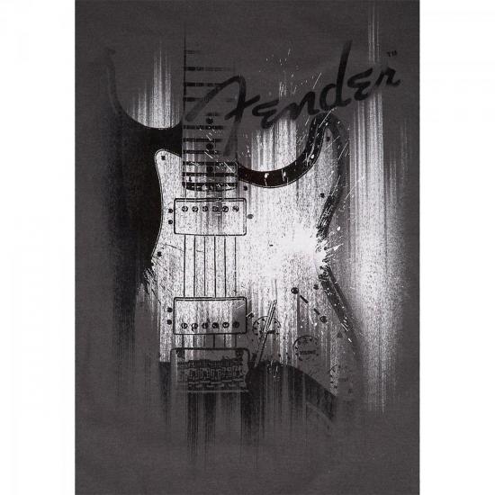 Camiseta AIRBRUSH G Cinza FENDER por 0,00 à vista no boleto/pix ou parcele em até 1x sem juros. Compre na loja Mundomax!