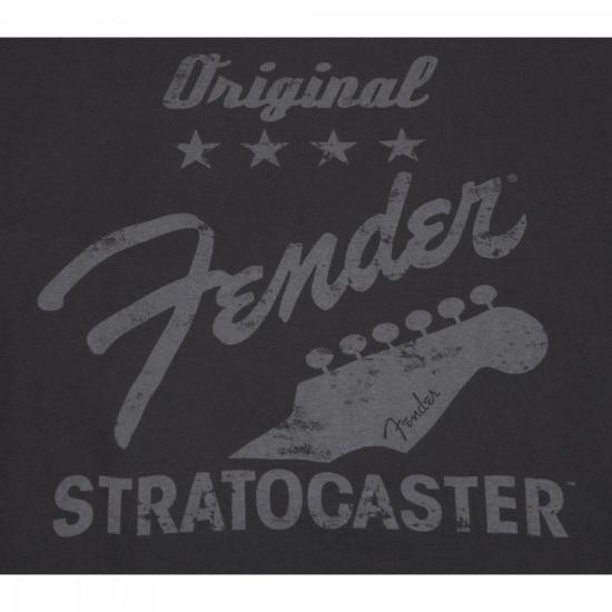 Camiseta ORIGINAL STRAT P Cinza Chumbo FENDER por 0,00 à vista no boleto/pix ou parcele em até 1x sem juros. Compre na loja Mundomax!