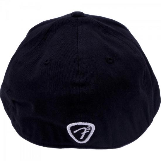 Boné LOGO STRETCH CAP G/XG Preto FENDER por 0,00 à vista no boleto/pix ou parcele em até 1x sem juros. Compre na loja Mundomax!