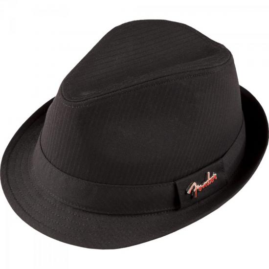 Chapéu Fedora BLACK PIN G/XG Preto FENDER por 0,00 à vista no boleto/pix ou parcele em até 1x sem juros. Compre na loja Mundomax!