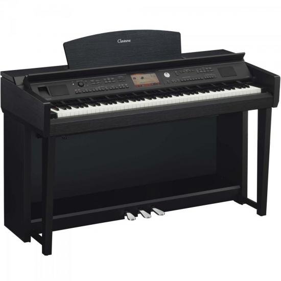 Piano Digital YAMAHA Clavinova CVP-705B Black Walnut por 0,00 à vista no boleto/pix ou parcele em até 1x sem juros. Compre na loja Mundomax!