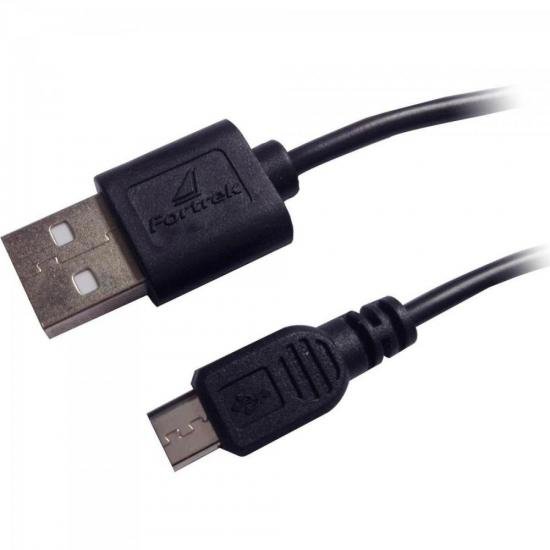 Cabo de Dados Micro USB 1,2m UMI-102/1.2BK Preto FORTREK por 5,90 à vista no boleto/pix ou parcele em até 1x sem juros. Compre na loja Mundomax!