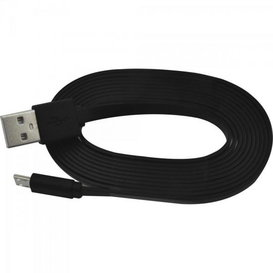 Cabo de Dados Micro USB Flat 1,8m UMI-401 1.8BK Preto Fortrek FK 433C por 13,00 à vista no boleto/pix ou parcele em até 1x sem juros. Compre na loja Mundomax!