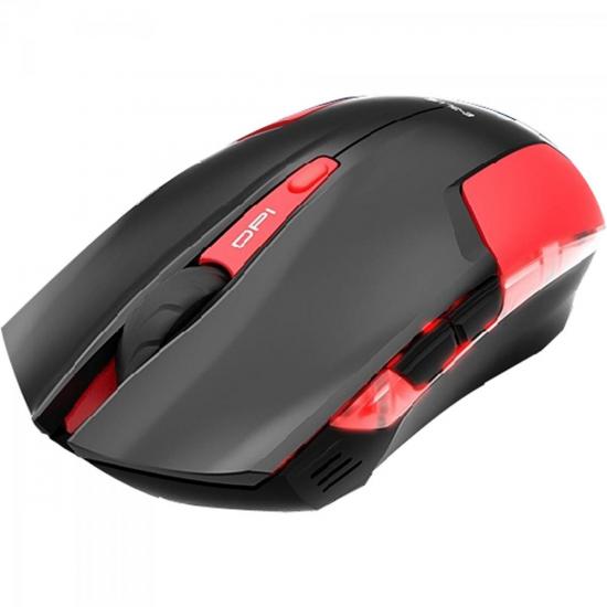 Mouse Gamer USB 1600DPI Cobra Type-M Preto/Vermelho E-BLUE por 0,00 à vista no boleto/pix ou parcele em até 1x sem juros. Compre na loja Mundomax!