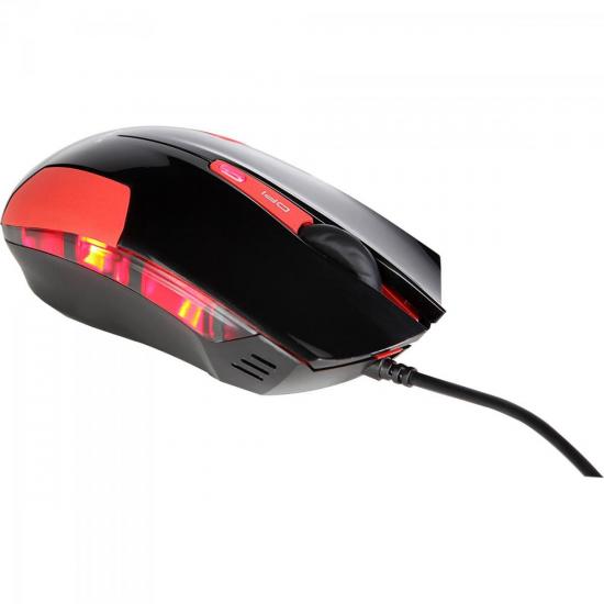 Mouse Gamer USB 1600DPI Cobra Type-M Preto/Vermelho E-BLUE por 0,00 à vista no boleto/pix ou parcele em até 1x sem juros. Compre na loja Mundomax!