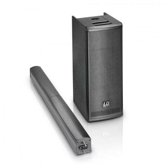 Caixa de Som em Coluna MAUI 300W RMS MAUI 11 MIX Preta LD SYSTEMS por 0,00 à vista no boleto/pix ou parcele em até 1x sem juros. Compre na loja Mundomax!