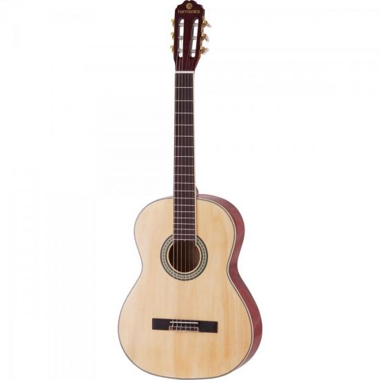 Violão HARMONICS Acústico Nylon GNA-121NT Natural por 0,00 à vista no boleto/pix ou parcele em até 1x sem juros. Compre na loja Mundomax!
