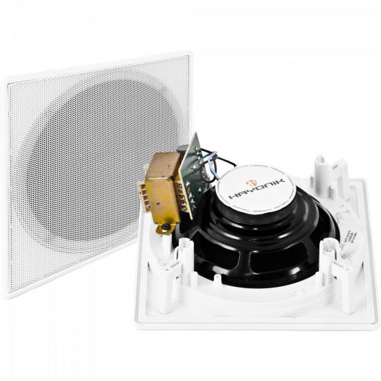 Arandela Coaxial Quadrada AR1006QT 10W RMS Com Trafo Instalado HAYONIK por 171,90 à vista no boleto/pix ou parcele em até 6x sem juros. Compre na loja Mundomax!