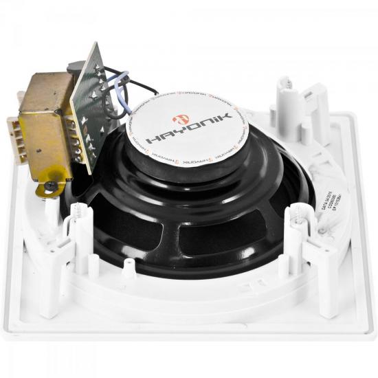 Arandela Coaxial Quadrada AR1006QT 10W RMS Com Trafo Instalado HAYONIK por 171,90 à vista no boleto/pix ou parcele em até 6x sem juros. Compre na loja Mundomax!