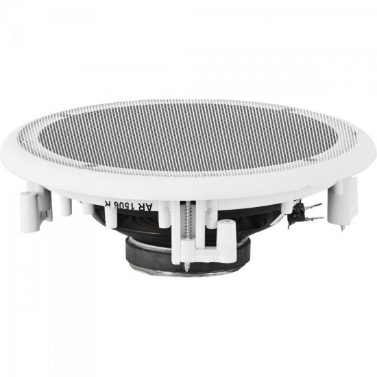 Arandela 6\" Coaxial 15W RMS AR1506 R Branca HAYONIK por 135,00 à vista no boleto/pix ou parcele em até 5x sem juros. Compre na loja Mundomax!