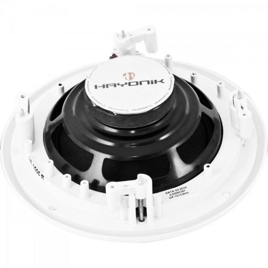 Arandela 6\" Coaxial 15W RMS AR1506 R Branca HAYONIK por 135,00 à vista no boleto/pix ou parcele em até 5x sem juros. Compre na loja Mundomax!