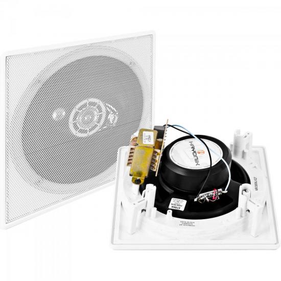 Arandela 6\" Triaxial 30W RMS AR3006J QT Branca HAYONIK por 0,00 à vista no boleto/pix ou parcele em até 1x sem juros. Compre na loja Mundomax!