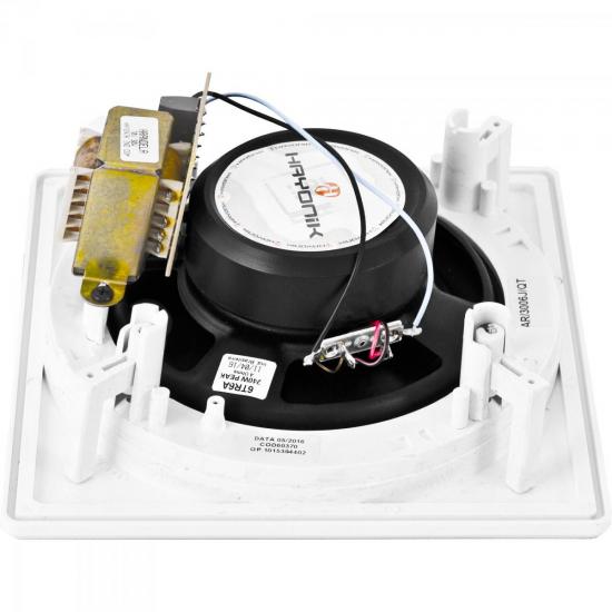 Arandela 6\" Triaxial 30W RMS AR3006J QT Branca HAYONIK por 0,00 à vista no boleto/pix ou parcele em até 1x sem juros. Compre na loja Mundomax!