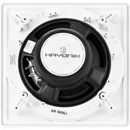 Arandela 6\" Triaxial 60W RMS AR6006J Q Branca HAYONIK por 0,00 à vista no boleto/pix ou parcele em até 1x sem juros. Compre na loja Mundomax!