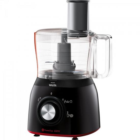 Processador de Alimentos com Liquidificador RI7632/91 110V Preto PHILIPS por 0,00 à vista no boleto/pix ou parcele em até 1x sem juros. Compre na loja Mundomax!