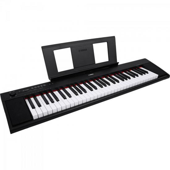 Teclado Yamaha NP-12B Piaggero Preto por 1.804,90 à vista no boleto/pix ou parcele em até 12x sem juros. Compre na loja Mundomax!