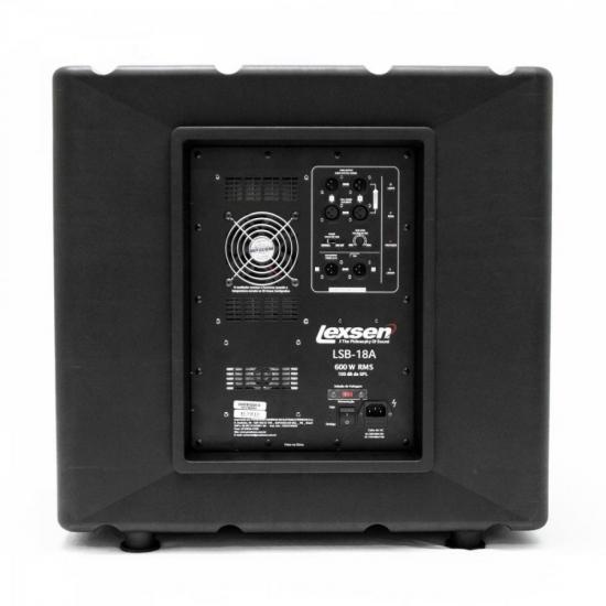 Alto Falante Subwoofer 18\" 600W RMS 4 Ohms LSB-18A LEXSEN por 0,00 à vista no boleto/pix ou parcele em até 1x sem juros. Compre na loja Mundomax!